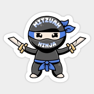 Mitzvah Ninja Sticker